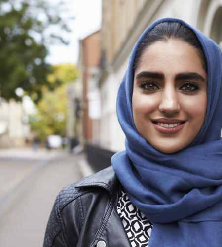 British Muslim Woman